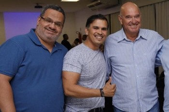 Dr; Flávio Henrique,  Marconi Daniel e Dr. Anilton.