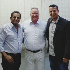 AC, dep Federal. Ronaldo Carletto e o ex-secretário Alexei Vinícius.