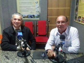 Dr. Luiz Neto (E), Luiz Brito (D)