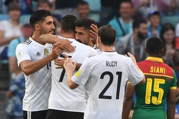 Alemanha comemora o triunfo sobre Camarões e classificação para a semifina