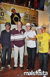 Jãnio Soares (Sec. turismo); Anilton Bastos (prefeito de Paulo Afonso); Flávio Leandro e Luiz Albe
