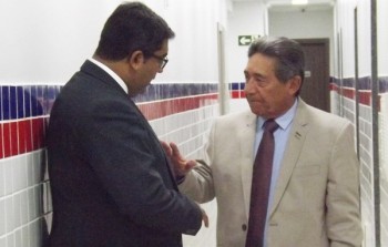 Jean Roubert e Pedro Macário Neto (presidente)