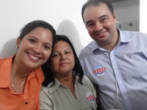 Dra Eça Katterine, Dra Socorro Rolim e Dr.João Leandro