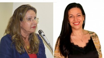 Irmã Leda e Evinha Oliveira 