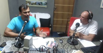 Marconi Daniel durante entrevista ao programa Comando Geral da Betel FM 104,9