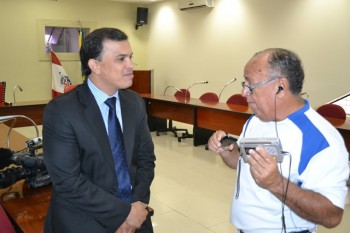 Vereador Marconi Daniel e o Dir. da RBN J. Matos de Brito 