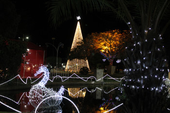 No passaado a Iluminação do Natal de Paulo Afonso foi destaque em reportagem da Rede Globo; 