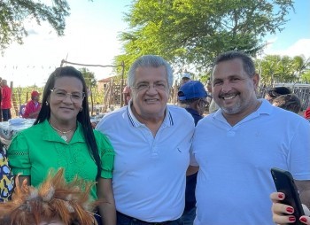 Vereadora Rita, Deputado Federal Bacelar e Ney 