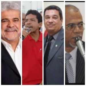 Rangel, Afauto Alves, Bero do Jardim Bahia e Coriolano 