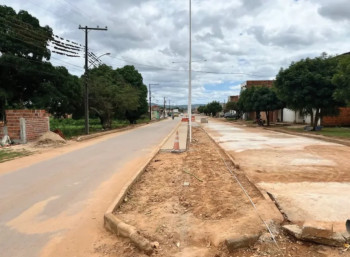 Imagem retirada do relatório de visita técnica da Conder às obras de pavimentação da Avenida S