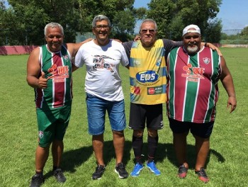 Paganele, Beto, Sandro e Raimundão.